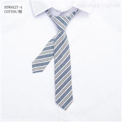 领带 光面单色懒人小领带 现货可定制 和林服饰