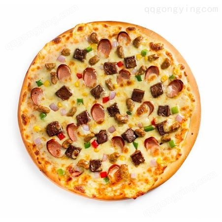 鑫美臣9寸牛肉披萨 半成品加热即食快餐厅 多种口味可选