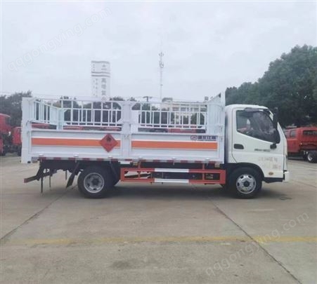 国六福田欧马可蓝牌4.2米运输车/防爆车 ，全国质保，包上户