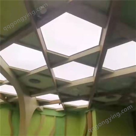 六边形艺型灯箱 晟彩创意定制灯箱软膜 吸顶式卡布灯箱吊顶