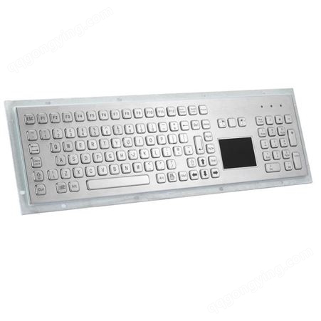 深圳厂家供应排队机不锈钢金属轨迹球键盘KY-PC-F3T