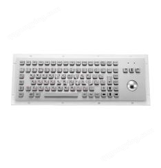 科羽不锈钢键帽俄文界面长行程工业键盘KY-PC-F2G