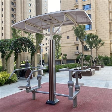 小区公园二代智能健身器材 户外太阳能发电健身设施 泰昌供应