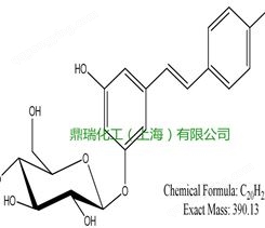 白藜芦醇-3-O-β-D-葡萄糖苷； Resveratrol-3-O-β-D-glycoside