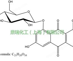 大黄素-8-O-β-D-葡萄糖苷；Emodin-8-glucoside；CAS:23313-21-5
