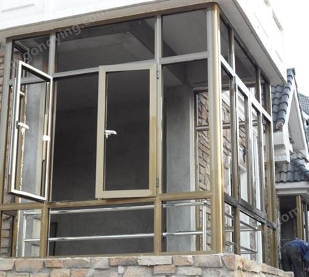 专业安装断桥铝门窗塑封阳台钢别墅办公楼拆装