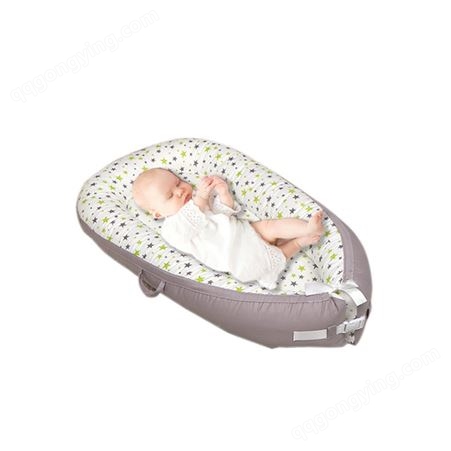 现货婴儿床中床防压新生儿宝宝睡床可拆洗便携式纯棉子宫仿生床
