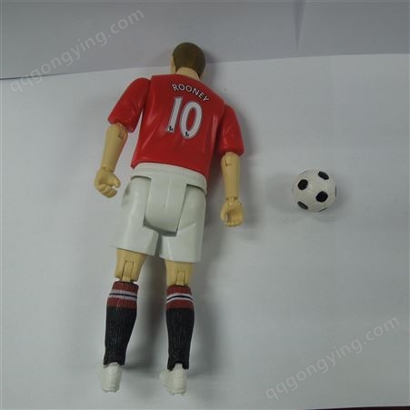 足球小子卡通雕塑模型 个性化来图定制 树脂打印