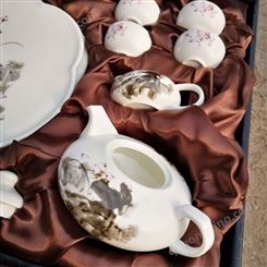 骨质瓷茶具 套装 唐 山家用骨质瓷用品 瓷器礼品 可定制 厂家批发