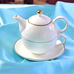 骨质瓷茶具壶 子母壶套装 欧式水壶 英式下午 陶瓷茶具
