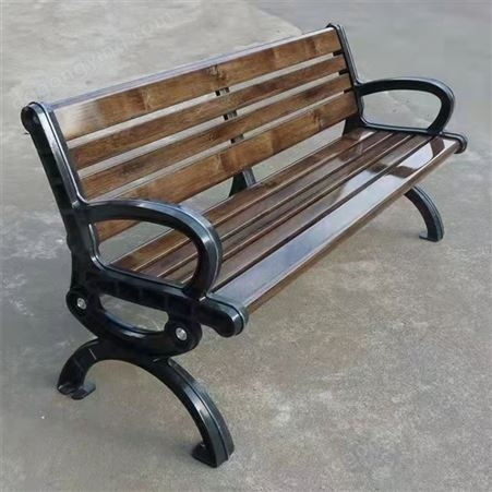 户外防腐木座椅 园林靠背公园椅 公园小区休息坐凳 质量优良