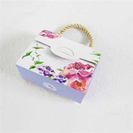 定制彩盒 手提礼物糖果空盒 结婚喜糖盒 白卡纸盒包装印刷