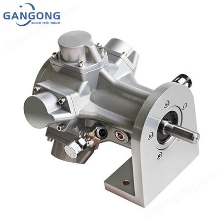 GANGONG/赣工GGM5-IEC工业级法兰式气动马达 可正逆转/防爆