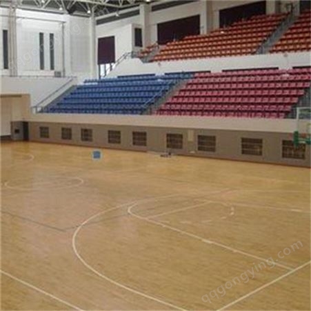 单龙骨结构 枫桦木体育篮球馆 羽毛球馆运动木地板全国施工