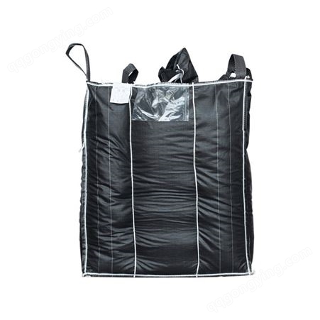 污泥吨包炭黑袋全新材料耐用防潮吨袋运输物流集装袋定制