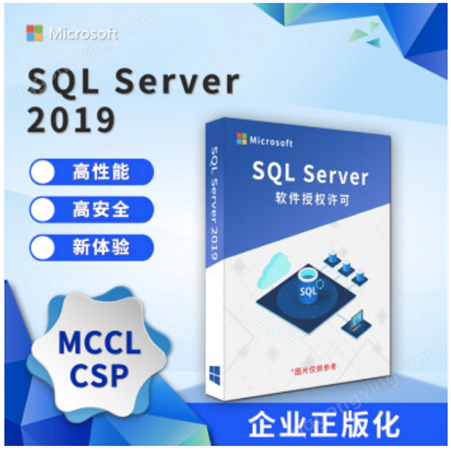 SQL Server 2019 企业版嵌入式EMB 4核无限用户 SQL 2019 ENT EMB