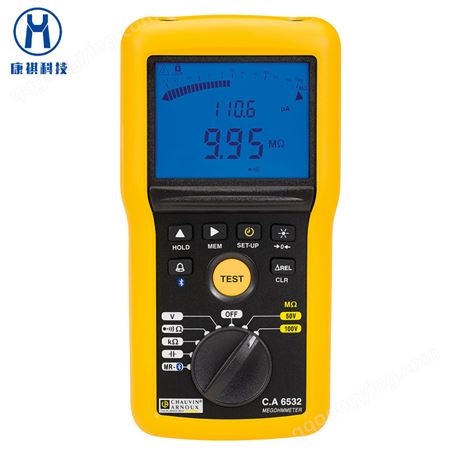 电气设备验收测试、电气电缆绝缘测量，CA6503手摇绝缘表