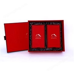 茶叶盒制作 方形抽屉式 纸板包装礼品茶盒定制