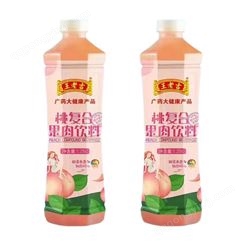 王老吉桃复合果肉饮料果汁饮料1.25L招商代理