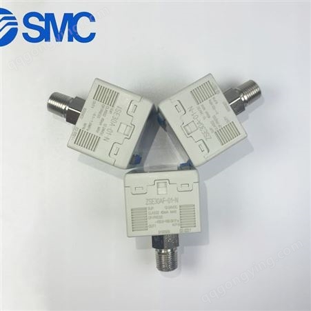 SMC气动数显表电子真空压力开关参数设置ZSE30AF负压力传感器