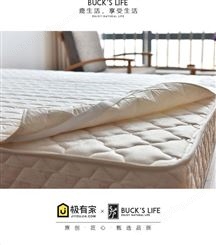 酒店民宿公寓床上用品纯色保护垫床褥垫薄款四季通用垫子