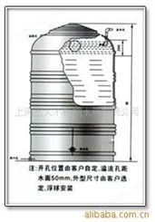 成品水箱  不锈钢电加热水箱  组合式保温型   圆柱形立式水箱