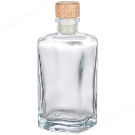 鸿皓新款果酒瓶白酒果汁玻璃瓶子支持定制密封瓶
