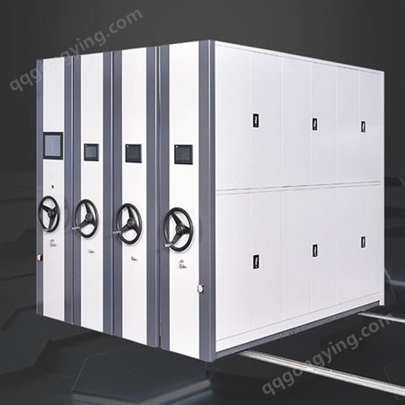 润金 档案密集柜生产 严格执行标准 手动密集柜加装电动智能远程管理