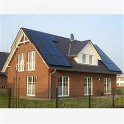 家用6KW太阳能发电系统6000W光伏发电系统220V空调热水器冰箱用电