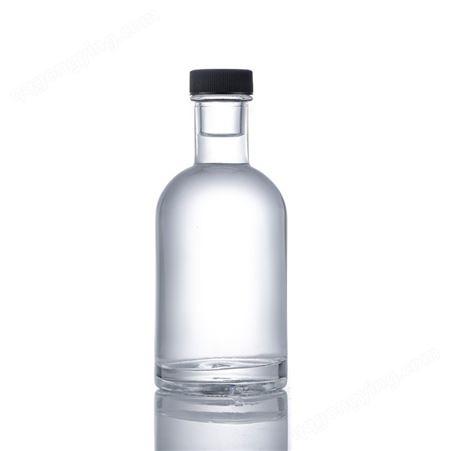 晶白料白酒瓶生产厂家200ml伏特加酒瓶批发定制500毫升隆安玻璃制