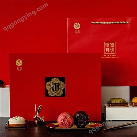 中秋礼盒月饼包装盒设计 产品品牌包装策划 原创包装设计