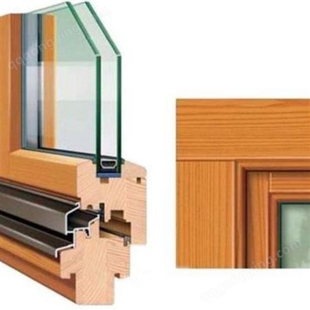 京造鋁包木門窗 木包鋁窗鋁木復合窗工廠定制生產全國發貨