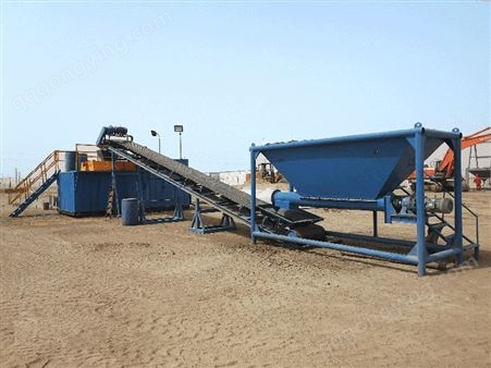 油泥污泥固化成套设备 土壤修复工程 新型污泥处理 高效便利