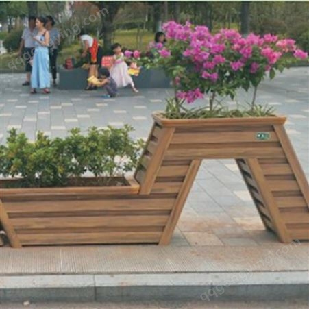 PVC铝合金高跟鞋花箱公园广场装饰断隔花箱重庆丽庄厂家定制