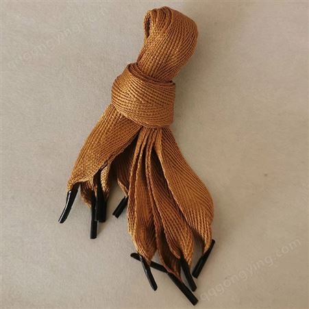 2cm彩色涤纶绳 编织扁绳 可做鞋带手提绳 可定制