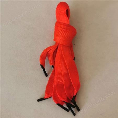 2cm彩色涤纶绳 编织扁绳 可做鞋带手提绳 可定制