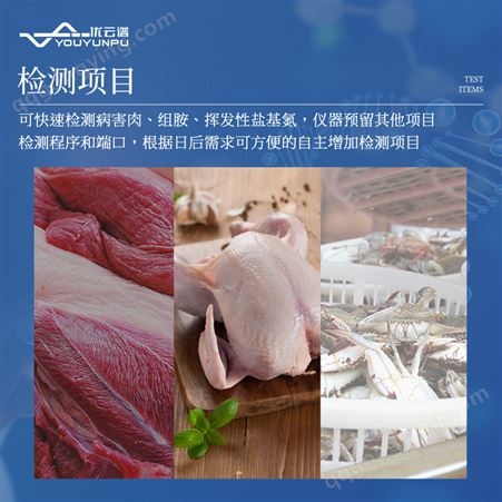 优云谱 病害肉检测仪 肉类食品检测仪 YP-B12 肉制品质量安全检测 仪