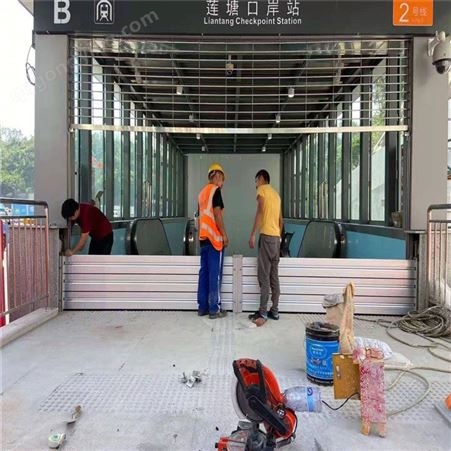 珠海香洲区小区地下车库铝合金防洪挡水板价格