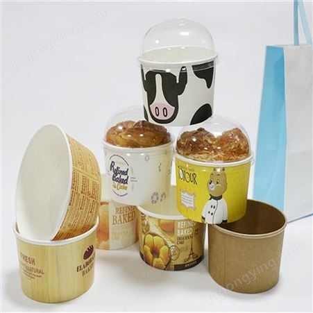面包杯  纸类包装容器 保护食品和延长食品的保存期