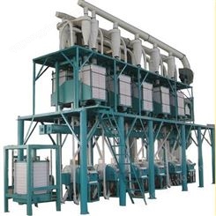 小麦磨粉加工成套设备磨面机制粉机磨粉机械