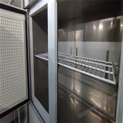 四门冰箱商用厨房立式冷藏冷冻柜大容量4开门冰柜大型展示柜