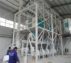 60吨小麦大麦磨粉机械成套设备磨面机械流水线