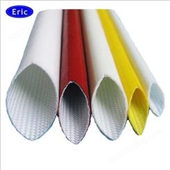 大量供应埃瑞克牌硅橡胶玻璃纤维漆管 白色耐高温硅橡胶管 变压器绝缘套管