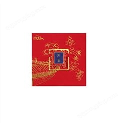 定制古风宫廷黄铜金属电镀填彩文艺中国风订制烤漆书签