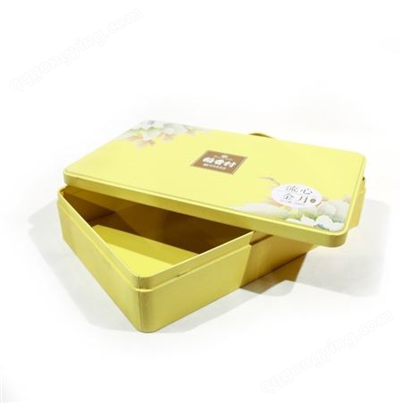 海福厂家定制马口糖果罐铁盒食品包装桃酥铁盒礼品通用铁盒