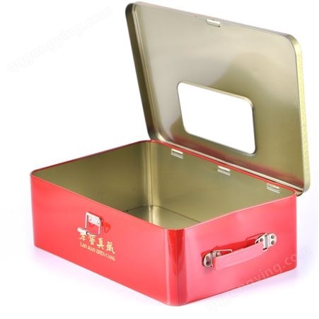 海福厂家定制马口铁酒罐铁盒白酒包装铁盒通用手提礼品铁盒子