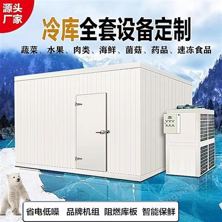 冰达仕10立方米冷库 大小型进货仓冷冻保鲜库 专业安装 定制