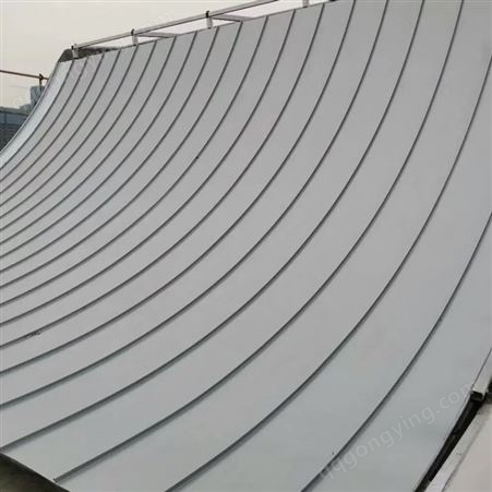 直立锁边铝镁锰合金屋面板 65-430型铝镁锰板 氟碳涂层