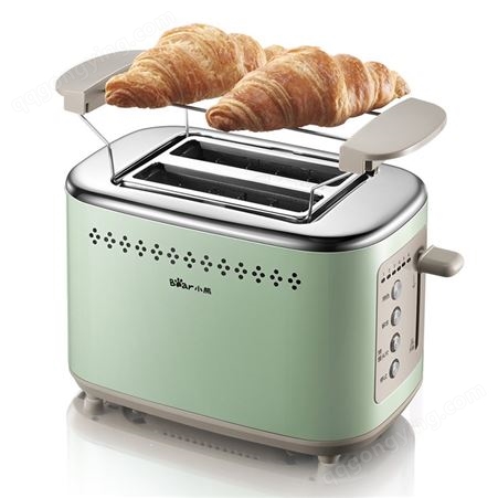 Bear小熊 DSL-C02A1多士炉烤面包机2片家用带烤架土吐司机早餐机