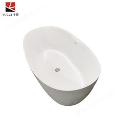 东莞宇西卫浴洁具销售中心人造石独立式浴缸椭圆型浴缸浴盆批发